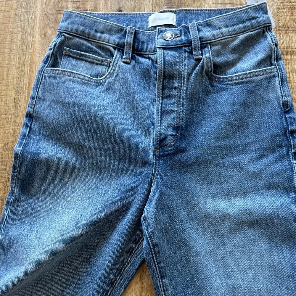 Favorite Daughter Jeans the Otto high rise boyfriend ankle straight denim 26 NWT